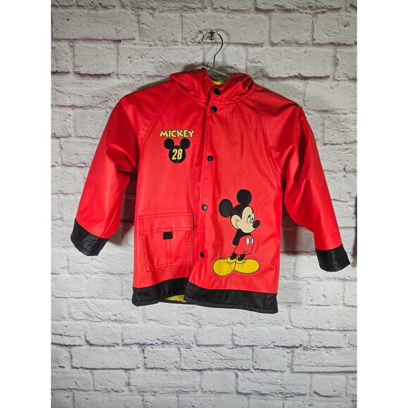 Western Chief Boys Mischievous Mickey Rain Coat and Mickey Mouse Umbrella Sz 5 - Picture 15 of 15
